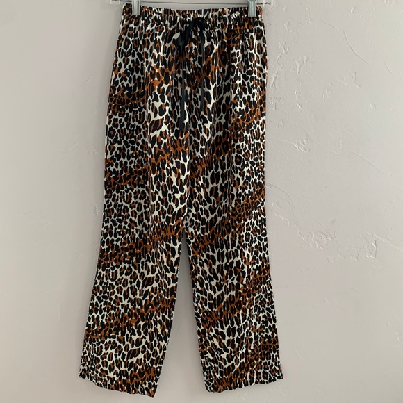Betsey Johnson Leopard Print Pajama Set S - Picture 5 of 7